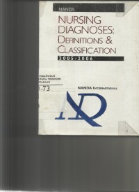 Nursing Diagnosis Definitions dan Classification